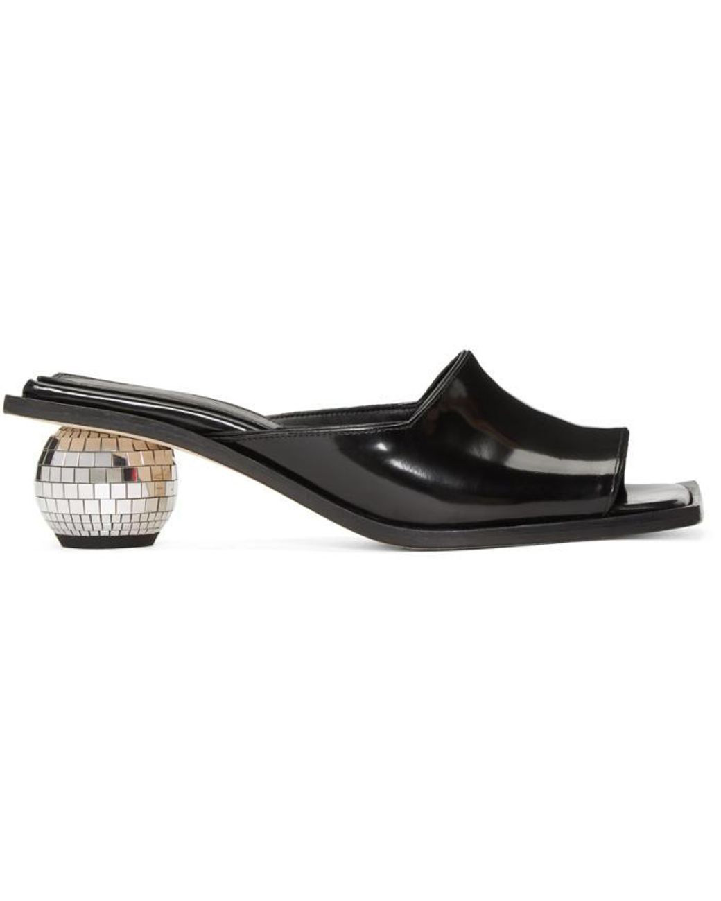 HELMUT LANG disco ball custom made heel