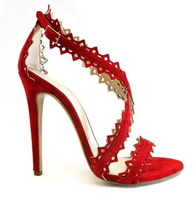 SOPHIE GITTINS laser cut sandals