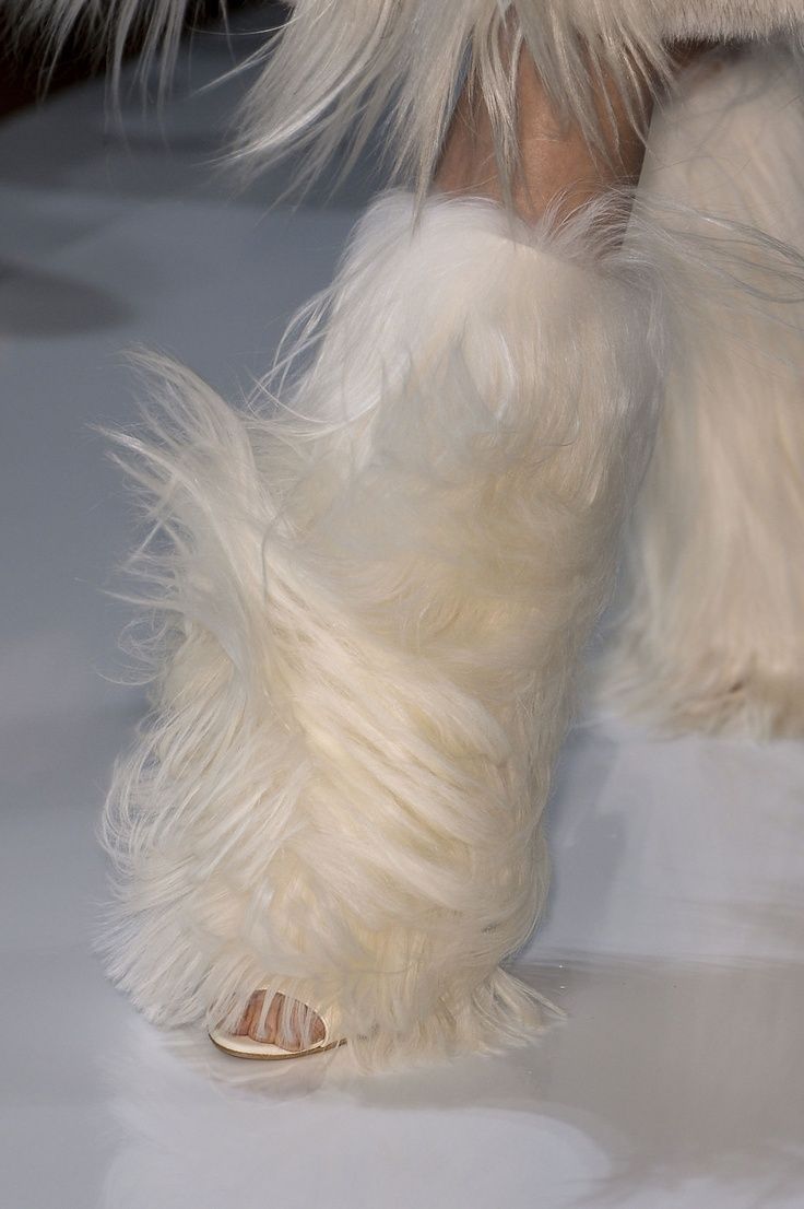VALENTIN YUDASHKIN long hair fur boots